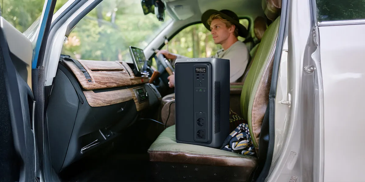 EcoFlow DELTA 3 2000 Air в использовании