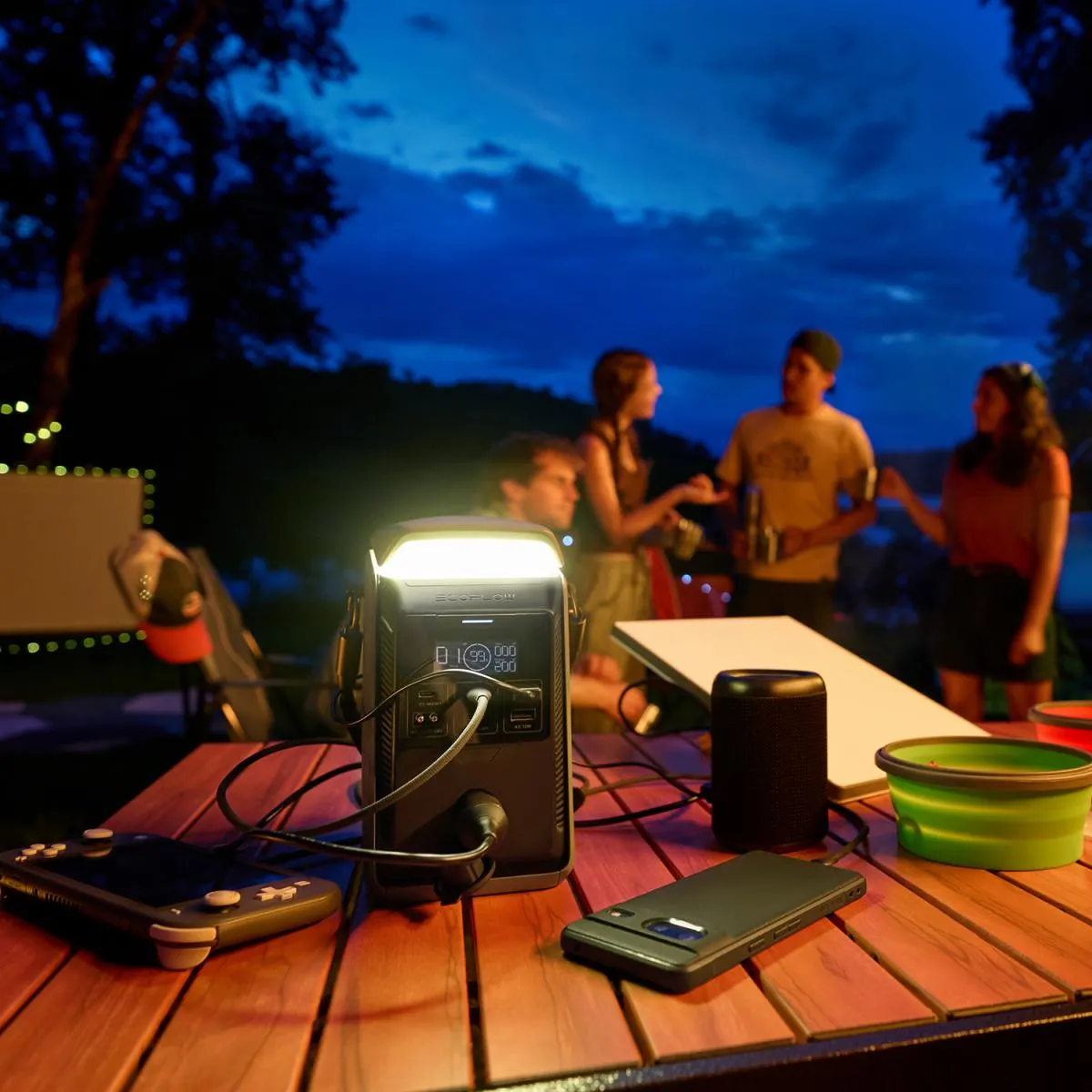 EcoFlow TRAIL Plus 300 DC в использовании