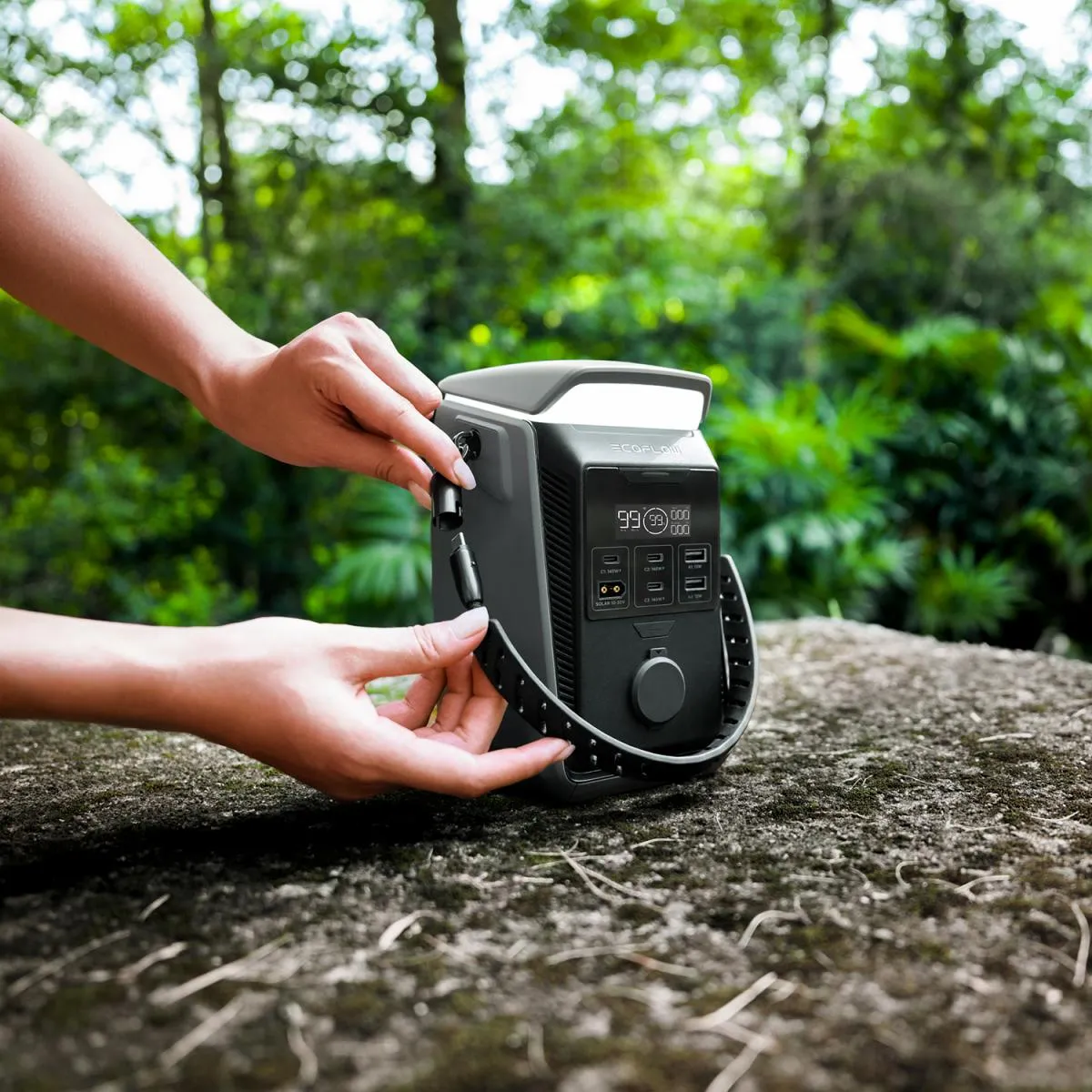 EcoFlow TRAIL Plus 300 DC в использовании