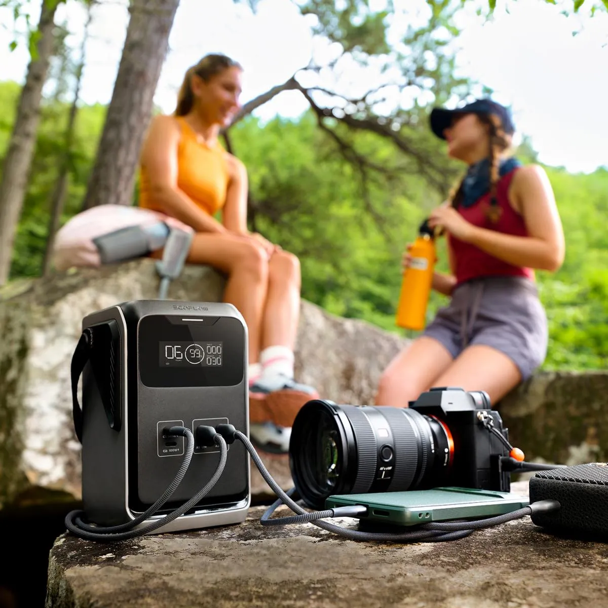 EcoFlow TRAIL 200 DC в использовании