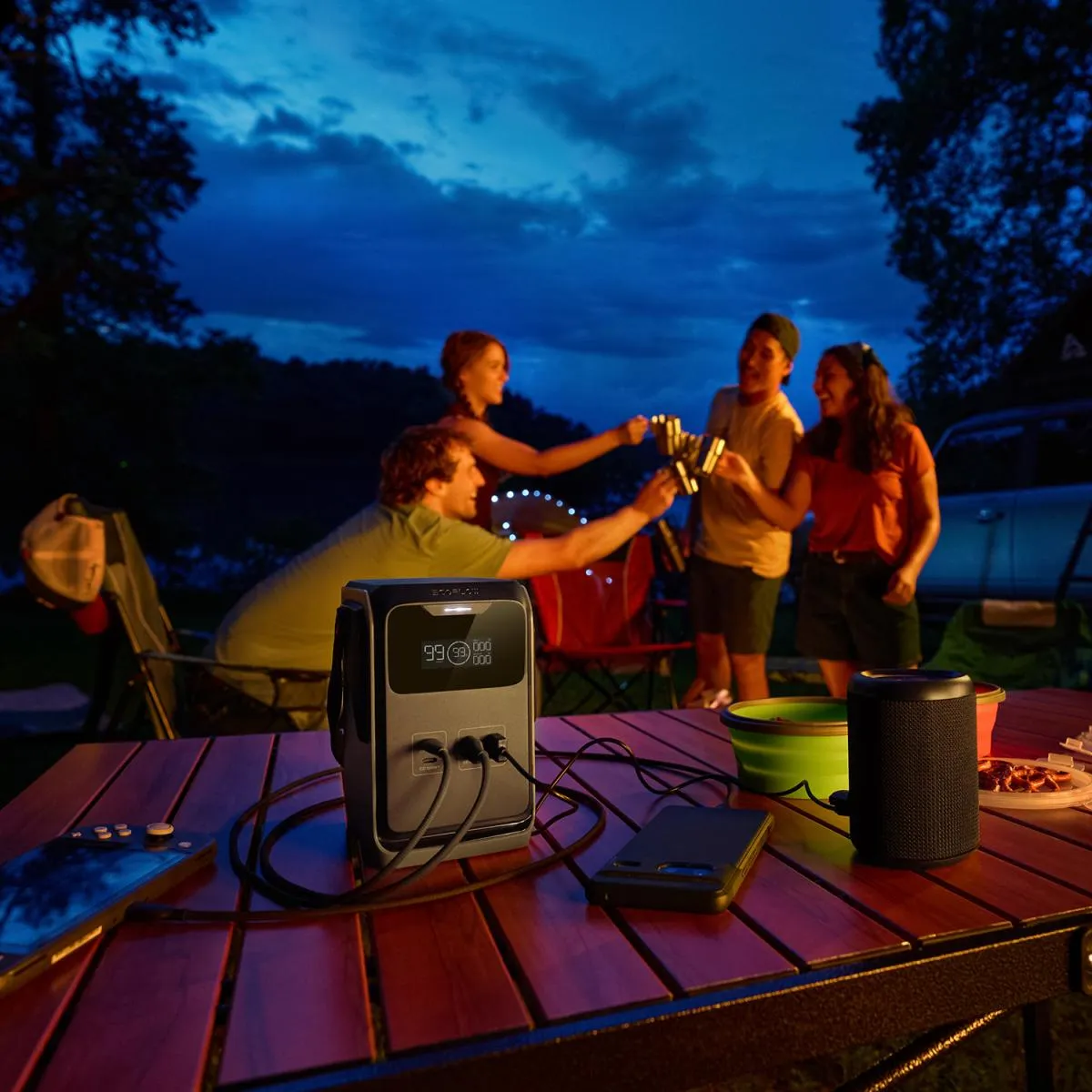 EcoFlow TRAIL 200 DC в использовании