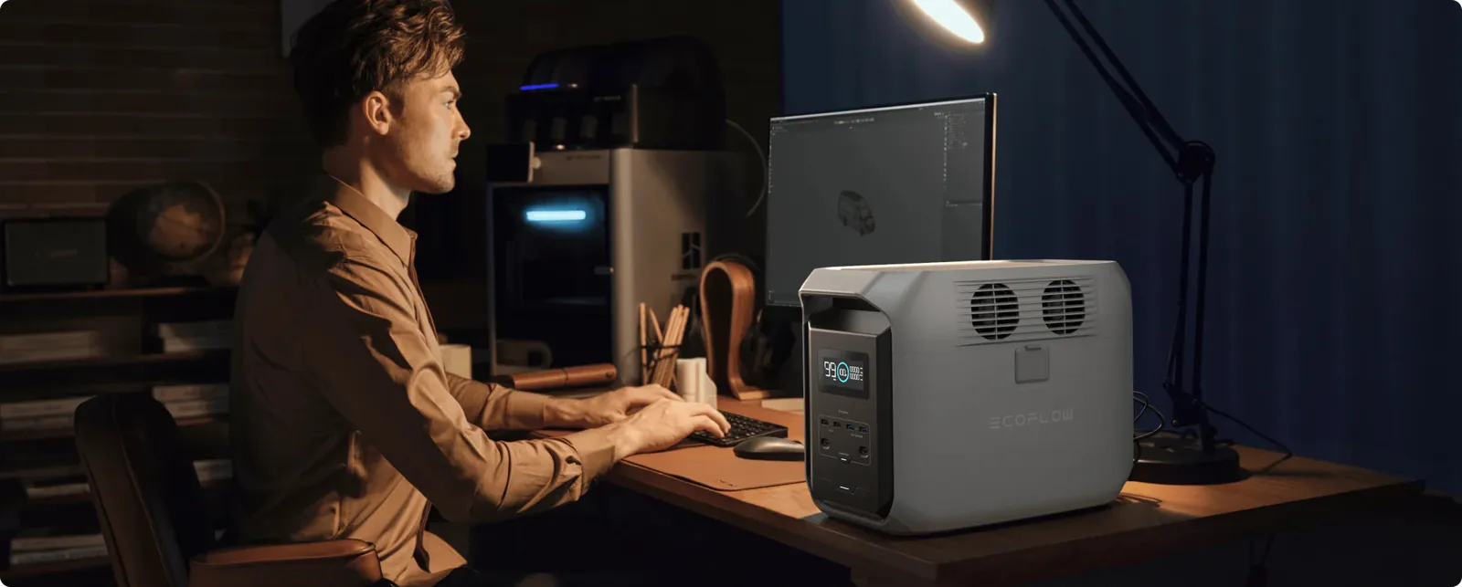 EcoFlow DELTA 3 1500 в использовании
