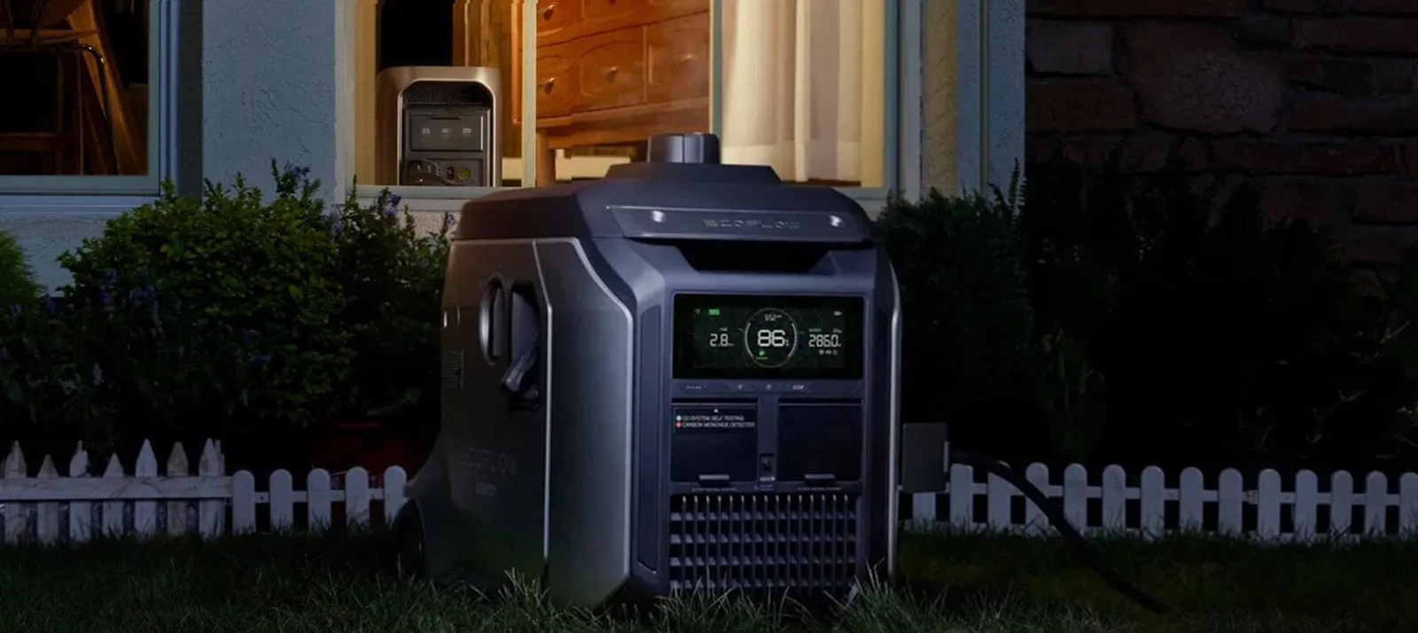 EcoFlow DELTA 3 Max Plus: зарядка от генератора