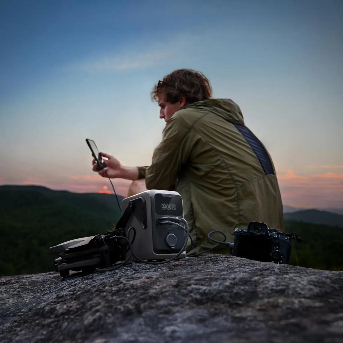 EcoFlow TRAIL 300 DC в использовании