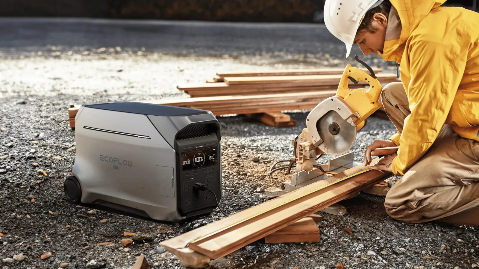 EcoFlow DELTA Pro 3 в использовании