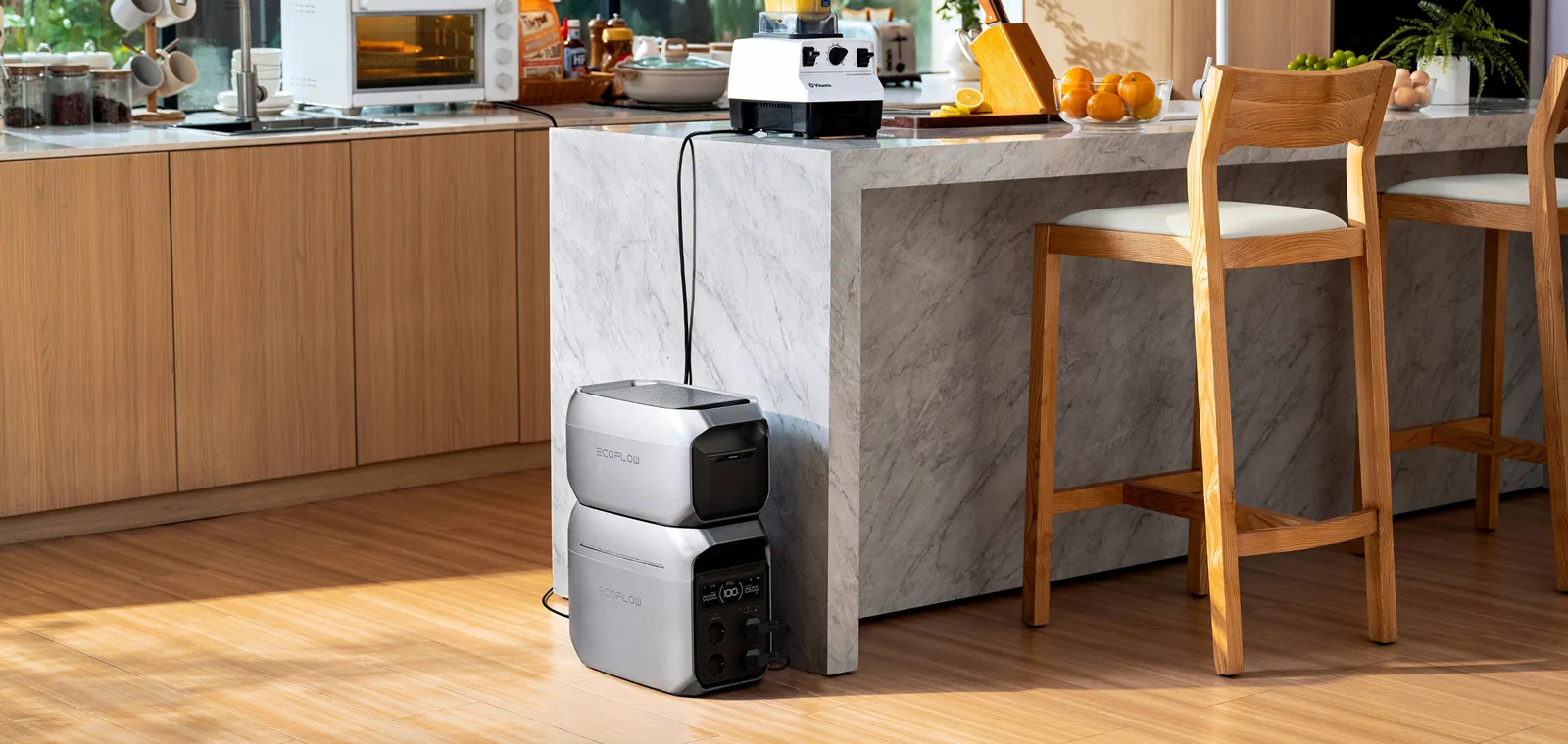 EcoFlow DELTA 3 в использовании