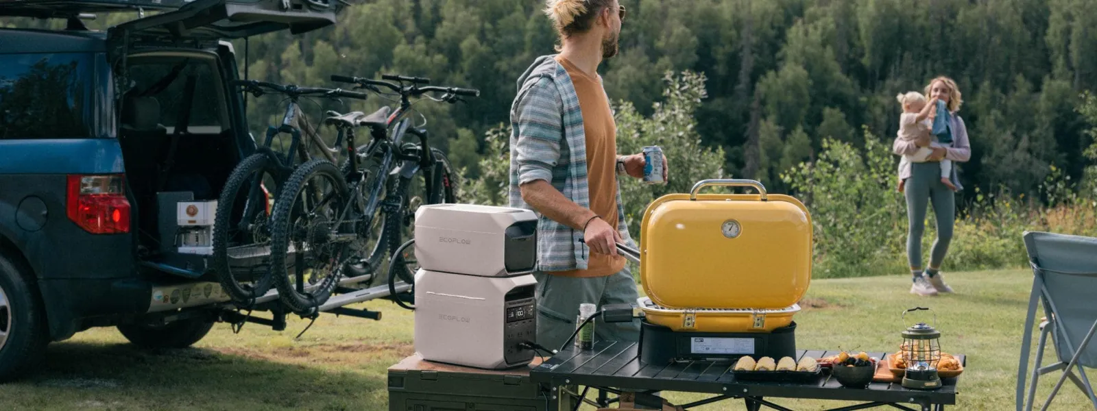 EcoFlow DELTA 3 в использовании