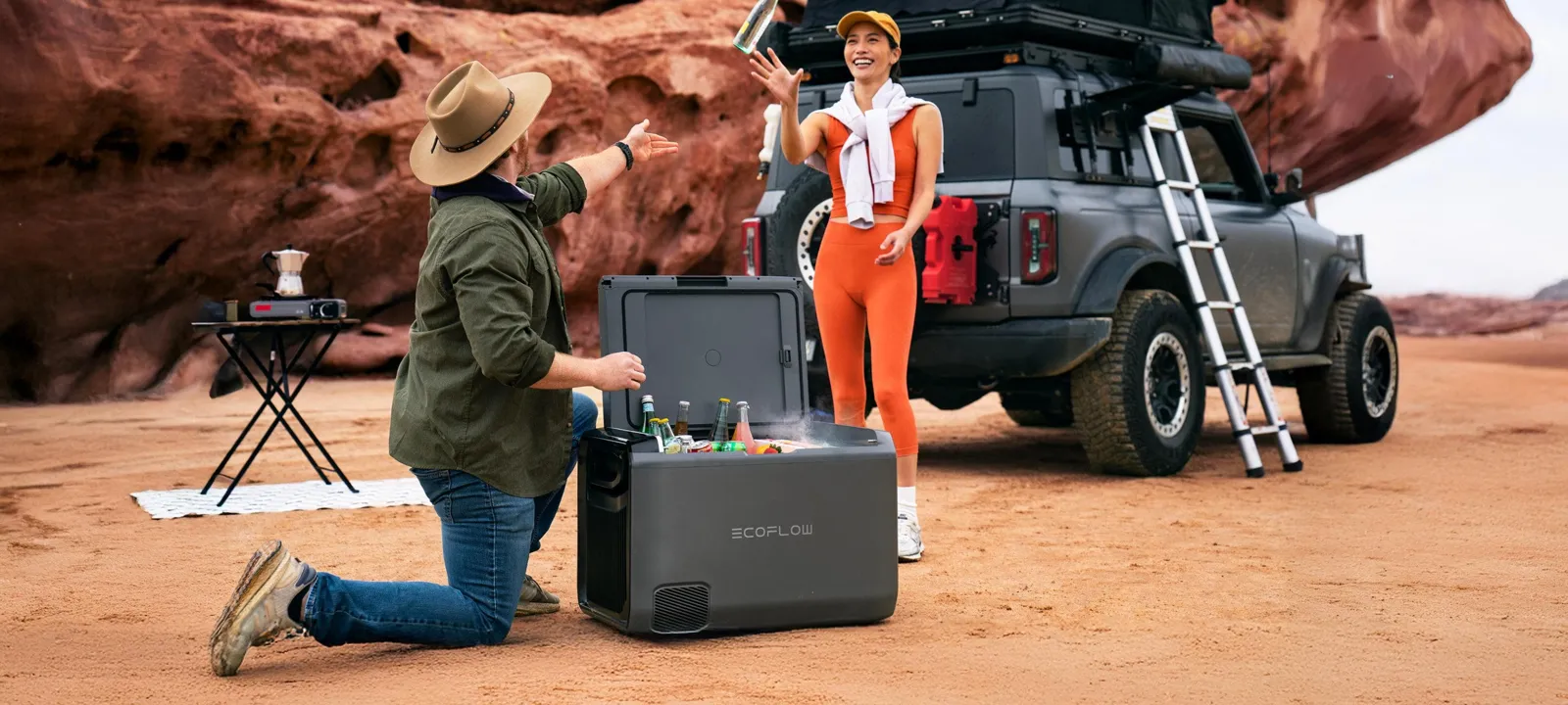 EcoFlow GLACIER Classic 45 л в использовании