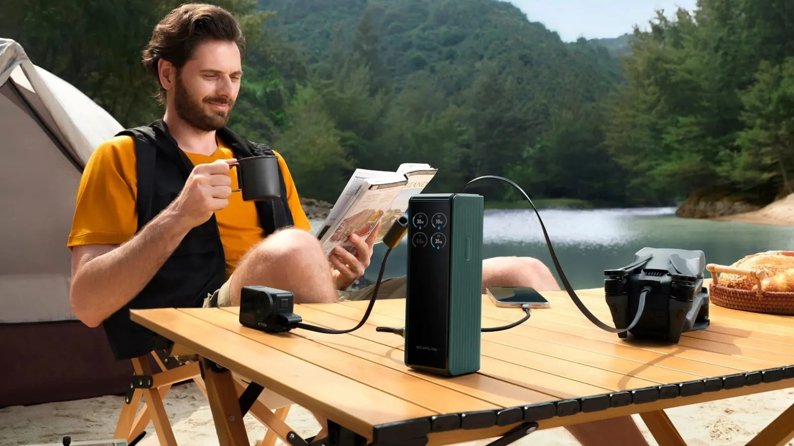 EcoFlow RAPID 25000 мАч в использовании