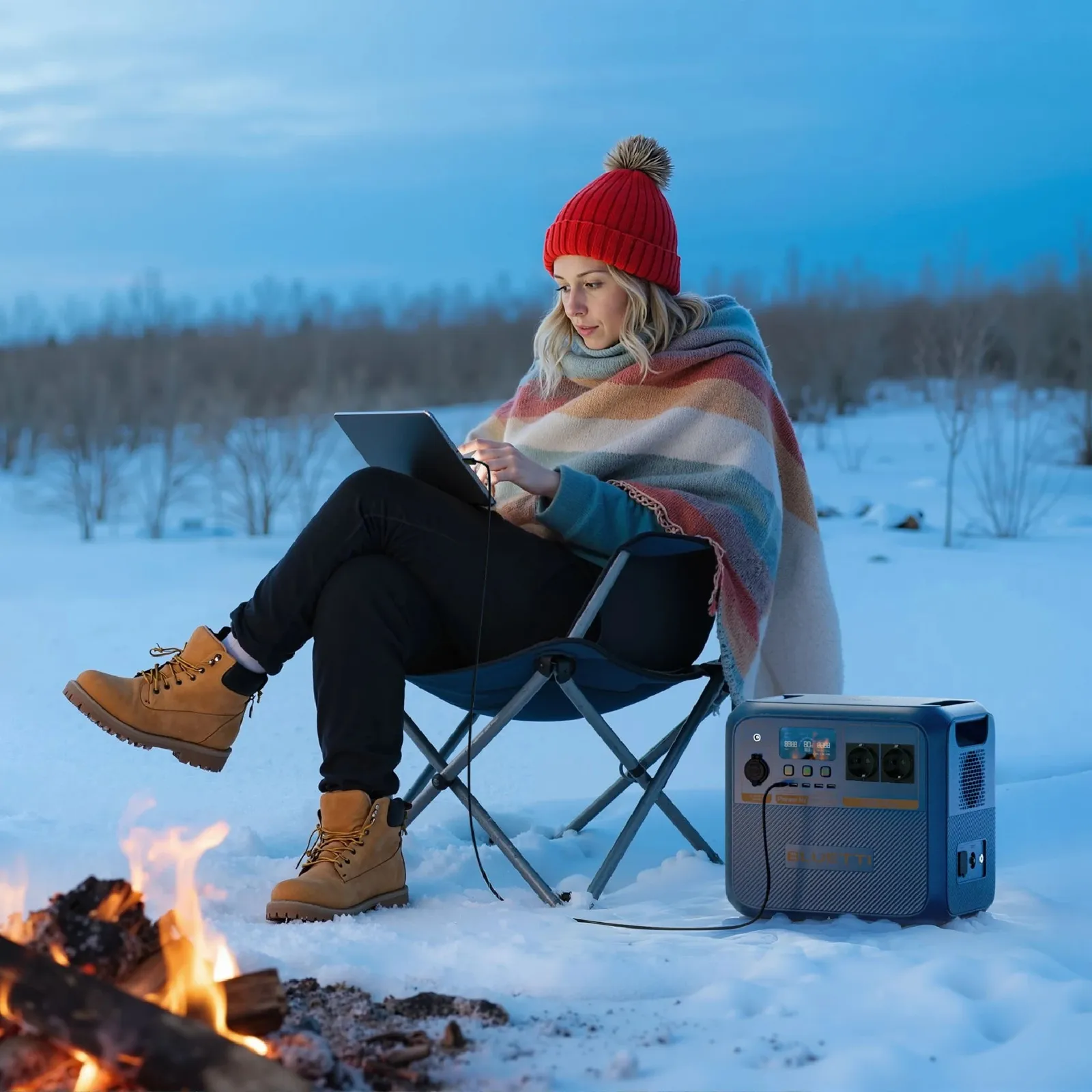 BLUETTI Pioneer Na в использовании